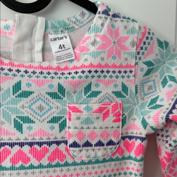Carter's Snowflake Pattern Dress - Picture 2 of 3